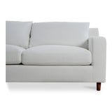 Hutton White Left Sectional - Ornate Home