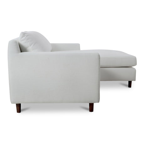 Hutton White Right Sectional - Ornate Home