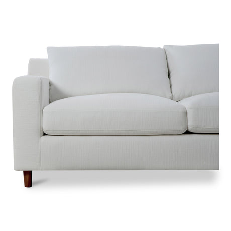 Hutton White Right Sectional - Ornate Home