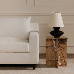 Hutton White Right Sectional - Ornate Home