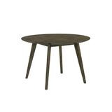 Huttwil Dark Walnut/Beige 5 Pc. Round Dining Table Set - Ornate Home