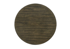 Huttwil Dark Walnut/Beige 5 Pc. Round Dining Table Set - Ornate Home