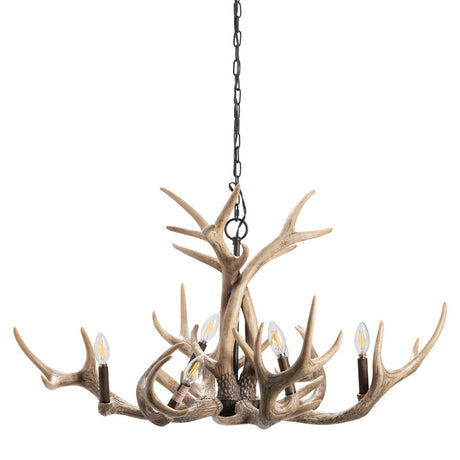 Huxley Antler Brown Chandelier - Ornate Home