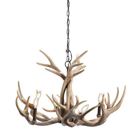 Huxley Antler Brown Chandelier - Ornate Home