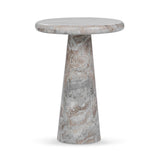 Huxley Rusty Gray 16" Accent Table - Ornate Home