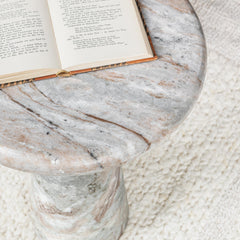 Huxley Rusty Gray 16" Accent Table - Ornate Home