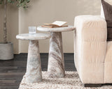 Huxley Rusty Gray 18" Accent Table - Ornate Home