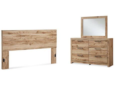 Hyanna King Panel Headboard, Dresser and Mirror - Ornate Home