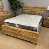 Hyanna King Tan Panel Bedroom Set / 4pc (Online Special Price) - Ornate Home