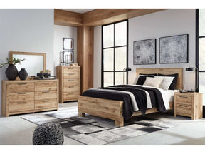 Hyanna King Tan Panel Bedroom Set / 5pc (Online Special Price) - Ornate Home