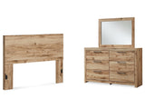 Hyanna Queen Panel Headboard, Dresser and Mirror (Online Special Price) - Ornate Home
