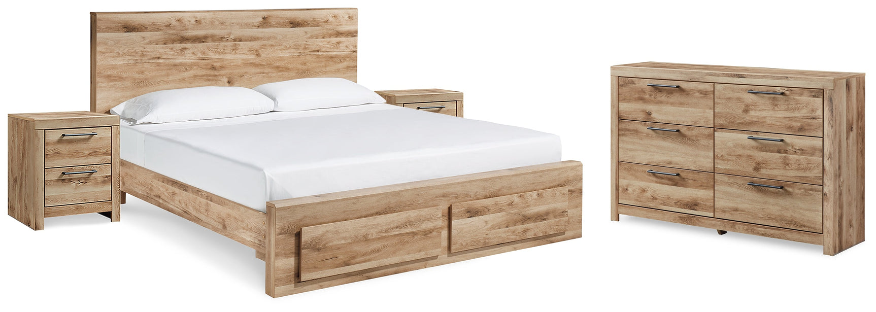 Hyanna Queen Storage Bedroom Set with Dresser and 2 Nightstands (Online Special Price) - Ornate Home