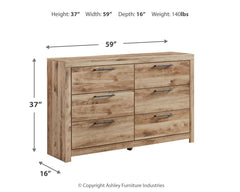 Hyanna Queen Storage Bedroom Set with Dresser and 2 Nightstands - Ornate Home
