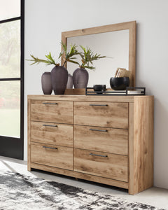Hyanna Tan Brown 5-Piece Twin Panel Bedroom Set - Ornate Home