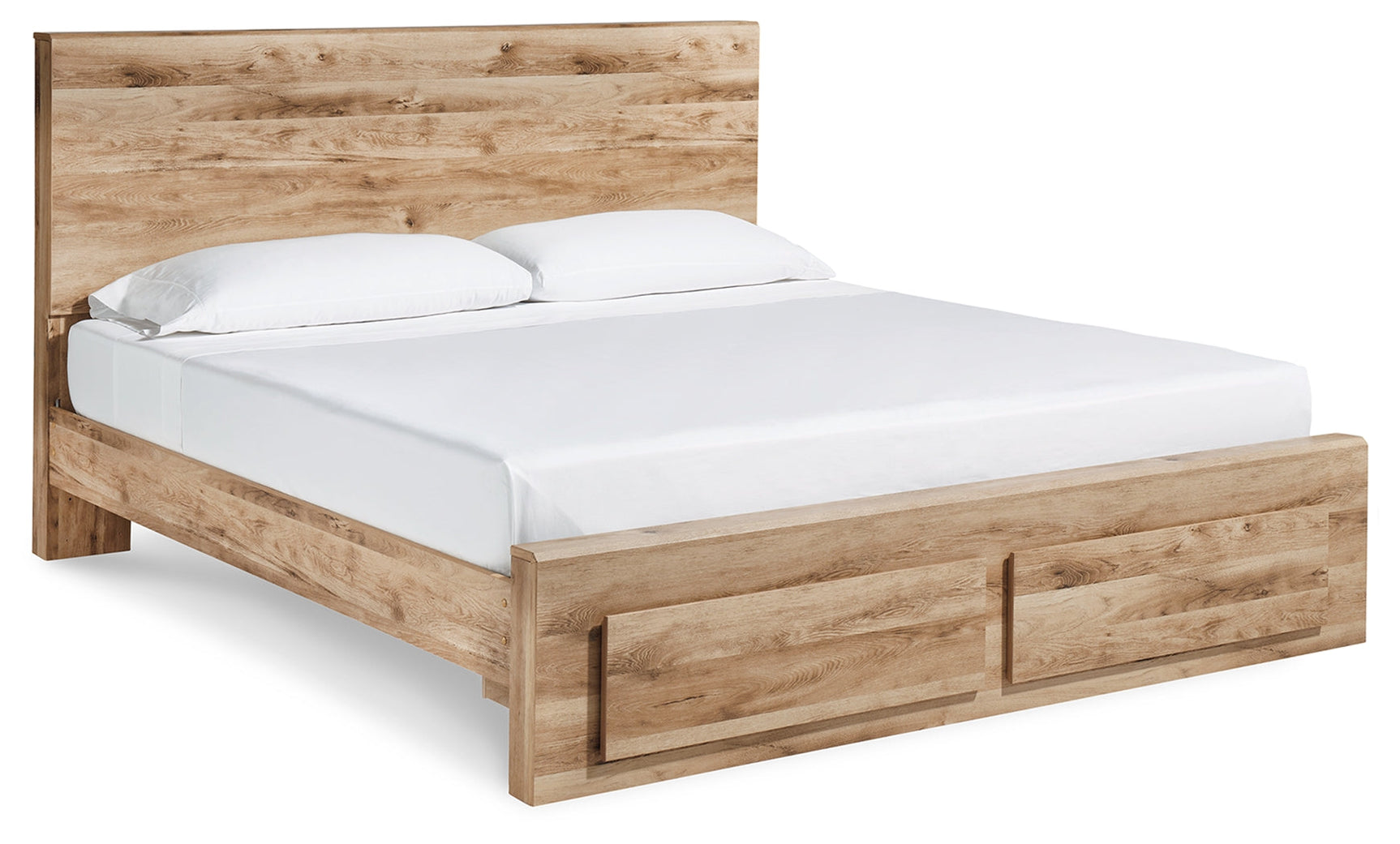 Hyanna Tan Brown Queen Panel Storage Bed, Dresser and Nightstand (Online Special Price) - Ornate Home