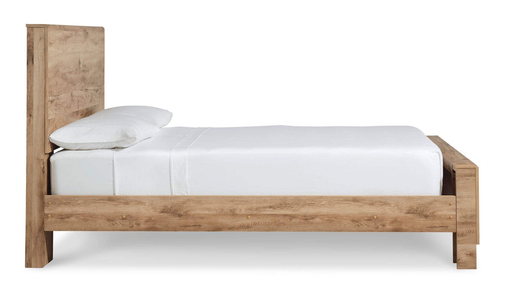 Hyanna Tan Panel Bed (Online Special Price) - Ornate Home