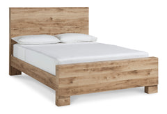 Hyanna Tan Panel Bed - Ornate Home