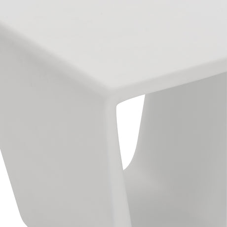 Hyannis Bone Outdoor Accent Table - Ornate Home