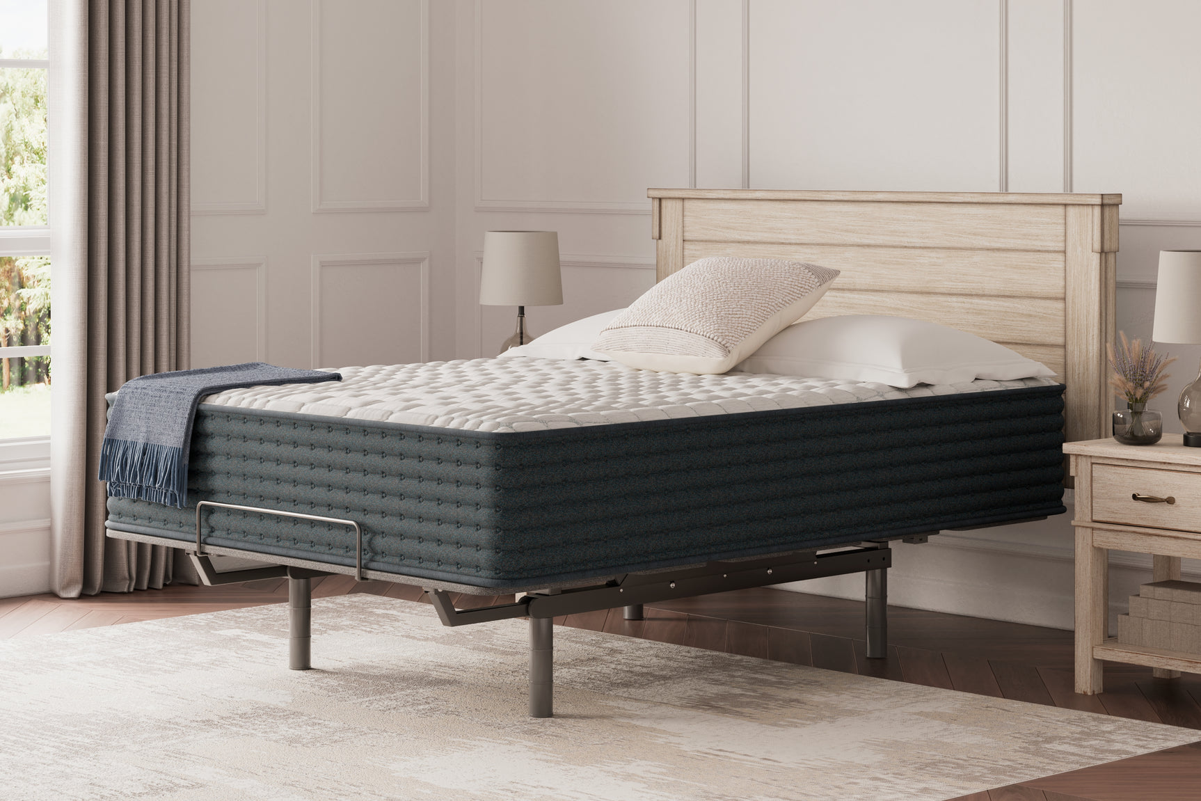 Hybrid 1300 White King Mattress - Ornate Home