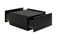 Hyde Black Coffee Table - Ornate Home