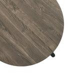 Hyde Dark Gray Round Coffee Table - Ornate Home