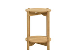 Hyde Natural Round End Table - Ornate Home