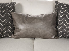 Hyde Park Gray Oversized Sofa Pillows - Ornate Home