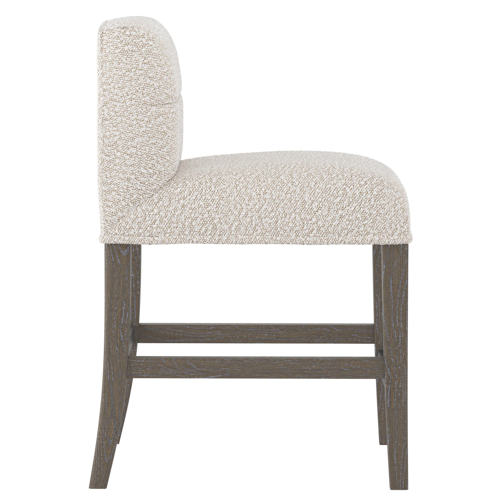 Hyde Portobello/White/Cream Fabric Counter Stool - Ornate Home