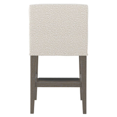 Hyde Portobello/White/Cream Fabric Counter Stool - Ornate Home