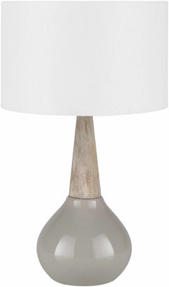 Hydesville Gray Ceramic Table Lamp - Clearance - Ornate Home
