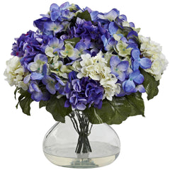 Hydrangea w/Large Vase - Ornate Home