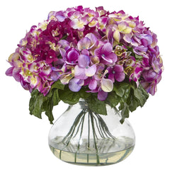 Hydrangea w/Large Vase - Ornate Home