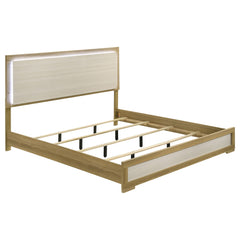 Hyland Natural 4-piece Eastern King Bedroom Set - Ornate Home
