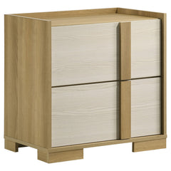 Hyland Natural 4-piece Eastern King Bedroom Set - Ornate Home