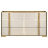 Hyland Natural 6-drawer Dresser - Ornate Home