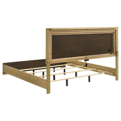 Hyland Natural Eastern King Panel Bed - Ornate Home