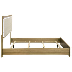 Hyland Natural Eastern King Panel Bed - Ornate Home