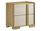 Hyland Natural Nightstand - Ornate Home
