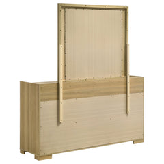 Hyland Natural/White  Dresser with Mirror - Ornate Home