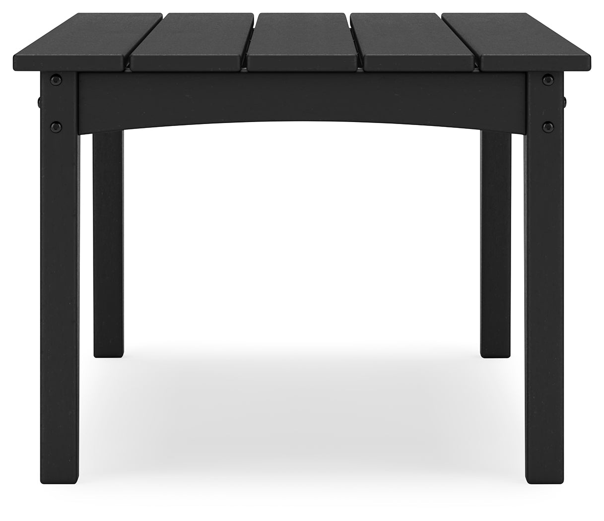 Hyland wave Black Outdoor Coffee Table - Ornate Home