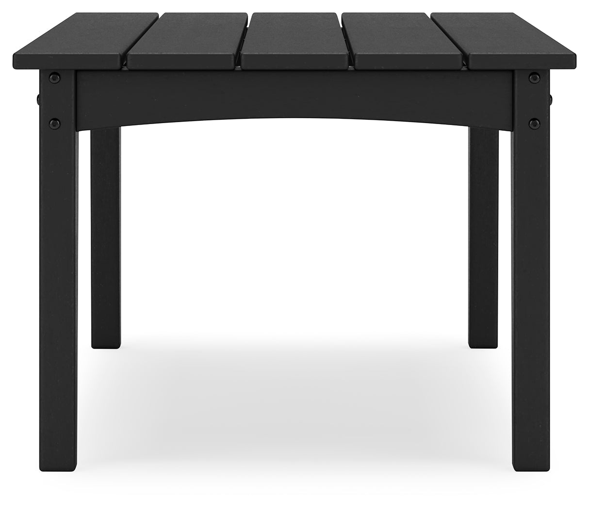 Hyland wave Black Outdoor Coffee Table - Ornate Home