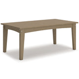 Hyland wave Driftwood Outdoor Coffee Table - Ornate Home