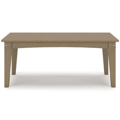 Hyland wave Driftwood Outdoor Coffee Table - Ornate Home