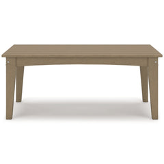 Hyland wave Driftwood Outdoor Coffee Table - Ornate Home