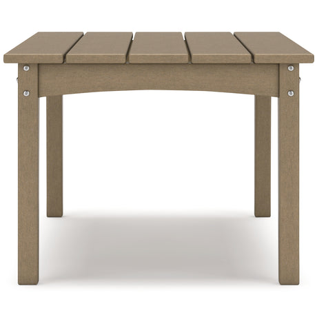 Hyland wave Driftwood Outdoor Coffee Table - Ornate Home