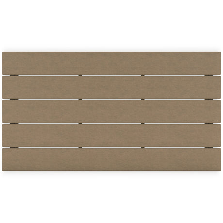 Hyland wave Driftwood Outdoor Coffee Table - Ornate Home