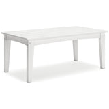 Hyland wave White Outdoor Coffee Table - Ornate Home