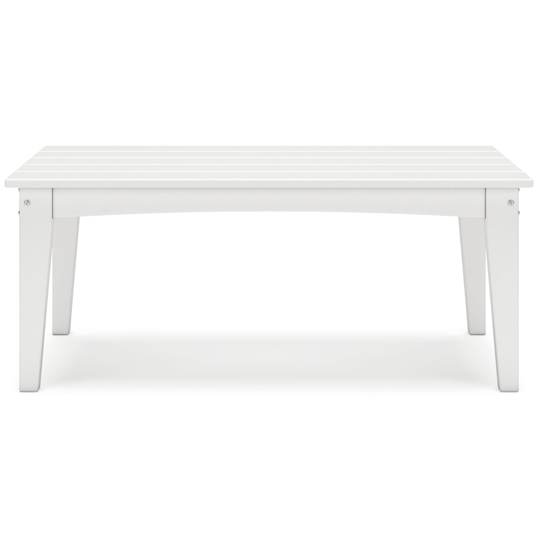 Hyland wave White Outdoor Coffee Table - Ornate Home