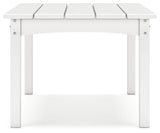 Hyland wave White Outdoor Coffee Table - Ornate Home