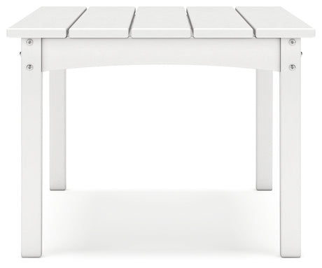 Hyland wave White Outdoor Coffee Table - Ornate Home